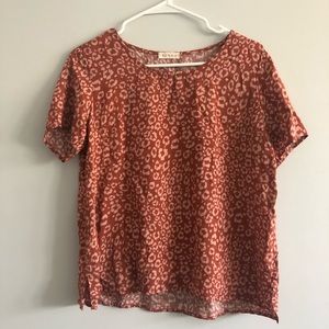 Bohme - Size L Leopard Print top